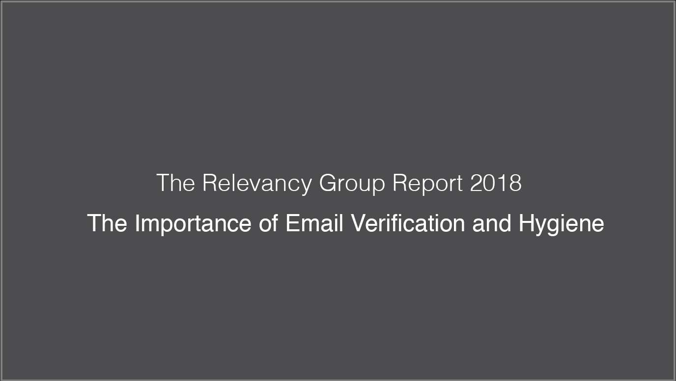 The Relevancy Group Report