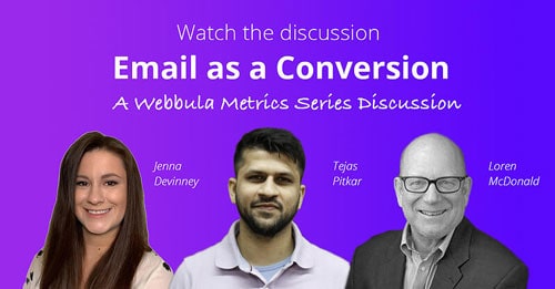 Email as a conversion