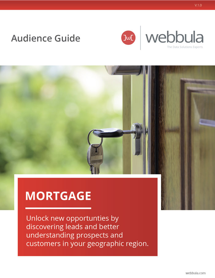 Webbula Mortgage Data