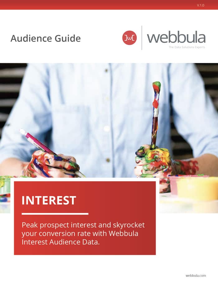 Webbula Interest Data