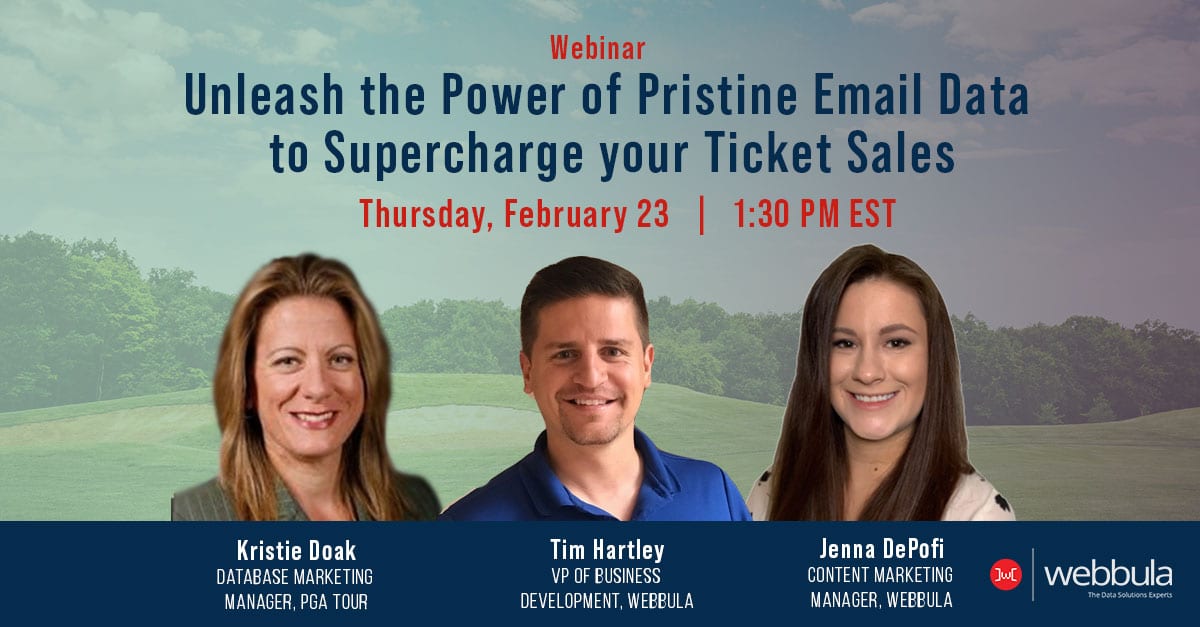 Unleash the Power of Pristine Email Data to Supercharge your Ticket Sales