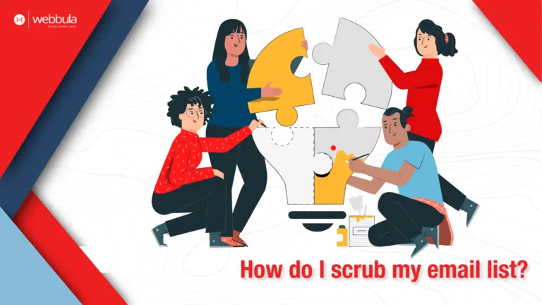 How do I scrub my email list?