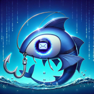 Representation of a phishing email.